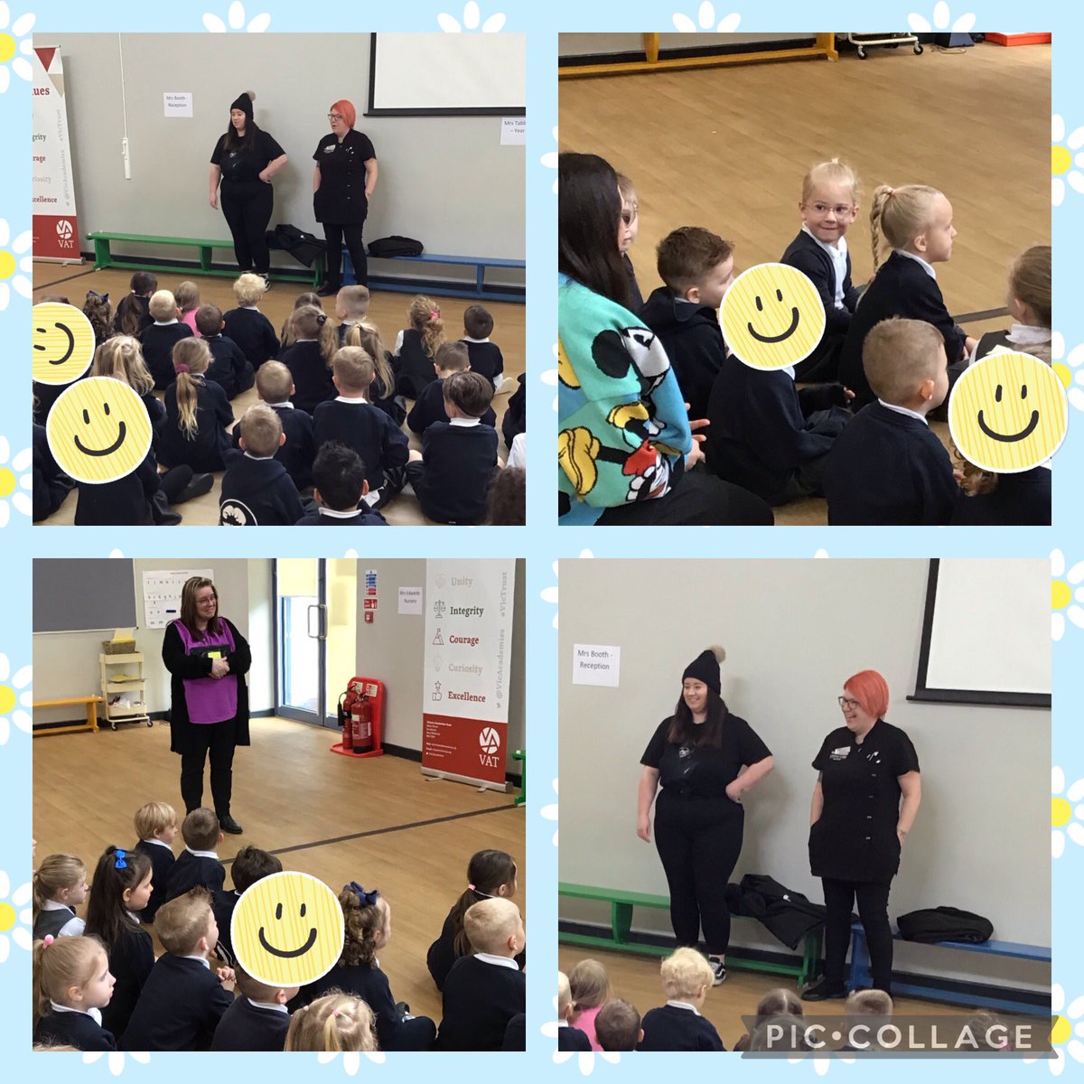 Reception and nursery have had some special visitors from Littleton Lodge this morning to tell us all about their important role as Carers. We had some fantastic questions from the children and learned all about what they do and how they help people.Thank you for all your help ⭐️