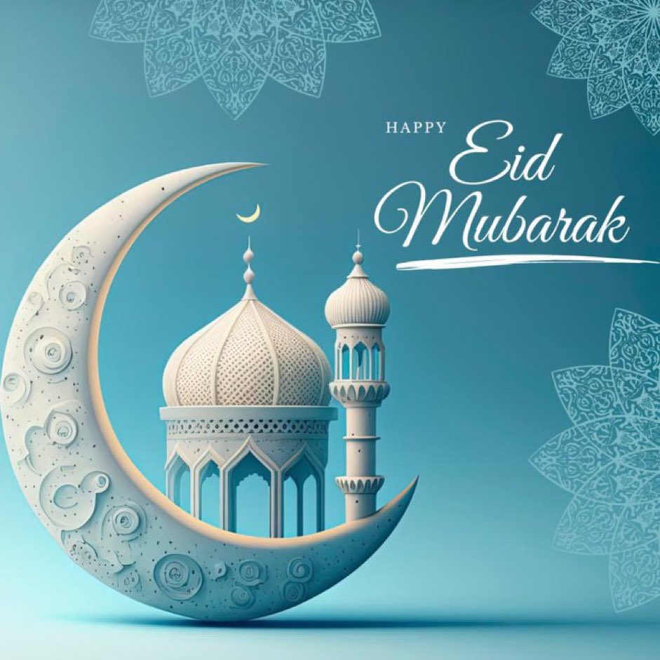 Eid Mubarak to all friends, colleagues and @nmcnews nursing & midwifery professionals and students celebrating!
