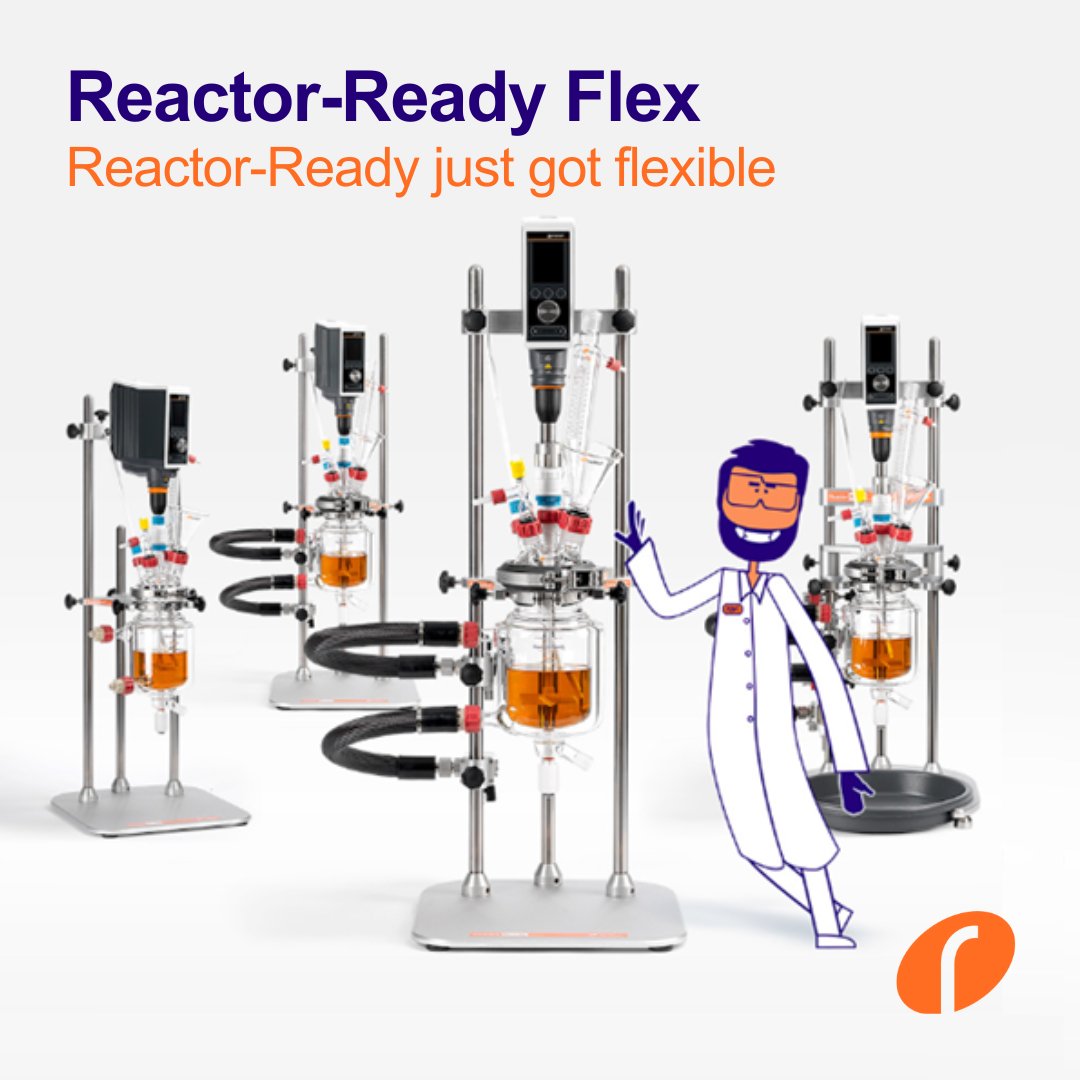 Reactor-Ready Flex is a modular jacketed lab reactor system that allows you to pick components and features that benefit your chemistry workflows.
 
Find out more by visiting our online configurator: chemistry.radleys.com/Reactor-Ready-…  

#configurator #realtimechem #processchemistry