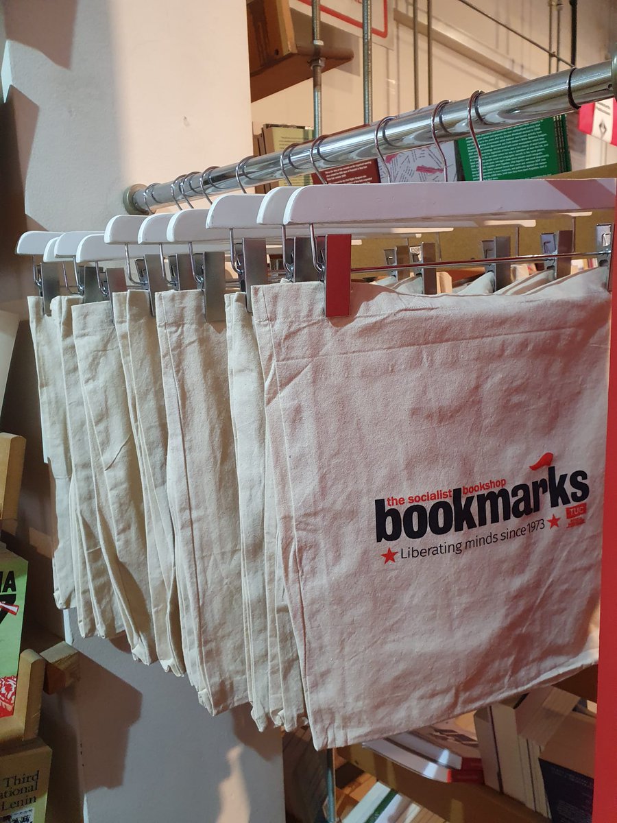 👜Bookmarks Tote Bags- back in stock!👜🚩✊ £10 in store and on the website bookmarksbookshop.co.uk/view/53820/Boo…