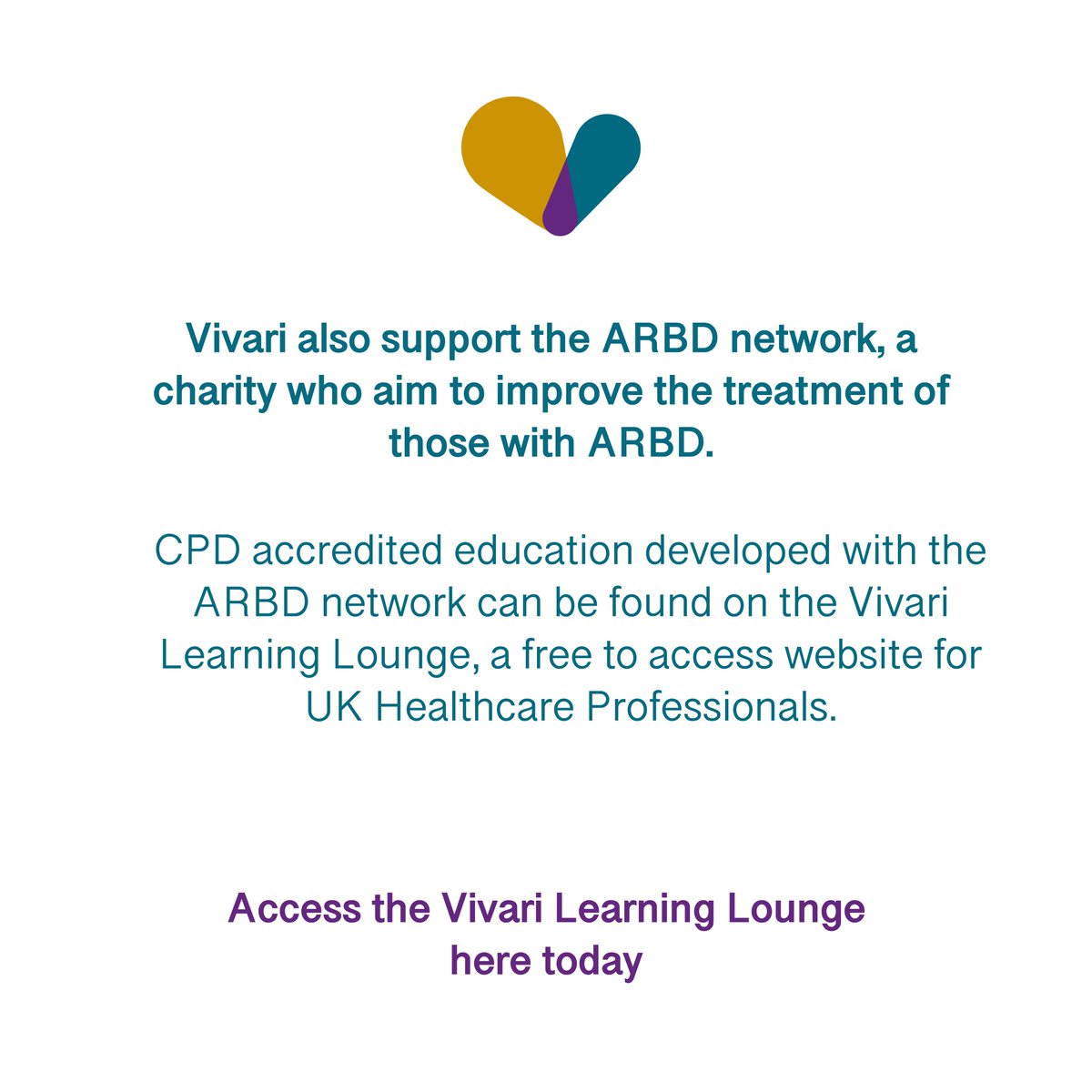 vivarilearninglounge.com/educational-re…

Vivari believe in giving back and support the following charities through donations. 

Access free CPD content here today!

#CPD
#ARBD
#HealthcareProfessionals
#NHS