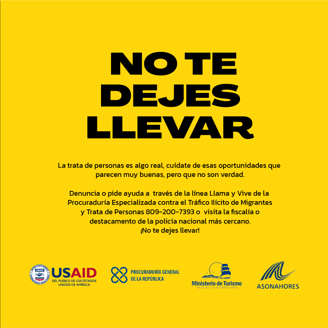 Cerca de 27.6 millones de personas son víctimas de trata globalmente. Es el tercer negocio criminal más lucrativo a nivel mundial después del narcotráfico y el tráfico de armas. #Notedejesllevar #Cuidadoconlatrata #Cuídatedelatratadepersonas