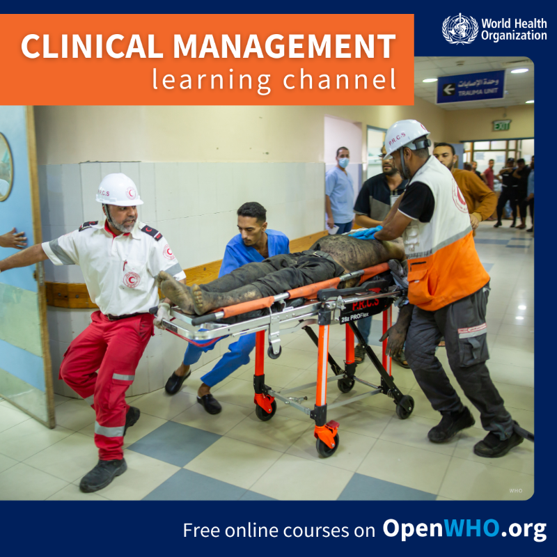 WHO's tweet photo. Everyone, everywhere has the right to access quality health information.

On #OpenWHO, you can join free online courses on more than 260 public health topics across 25 learning channels. Courses are available in 72 different languages.

Explore https://t.co/RjHSBkVjlH ⬇️