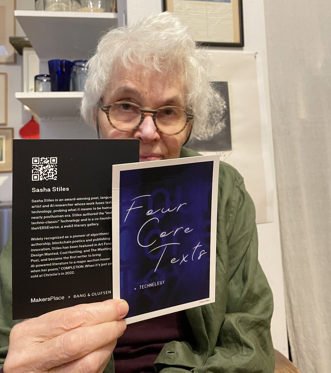 If you know me at all, you know how I feel about Alison Knowles - legendary poet and founding member of the Fluxus movement. It was an encounter with her computational poem “The House of Dust” over a decade ago that set me down the path of exploring generative poetry (pre-AI).