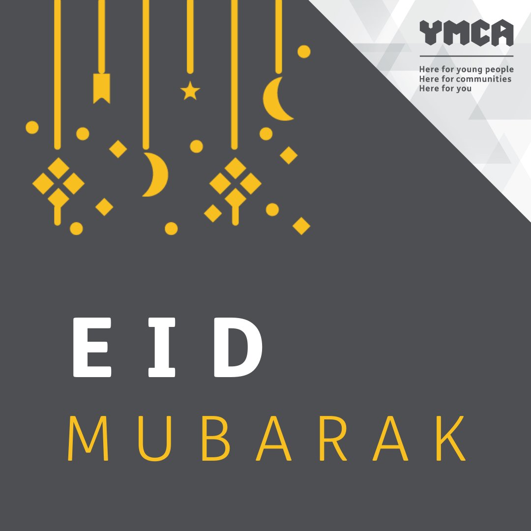 Eid Mubarak to all those celebrating Eid al-Fitr! #YMCA