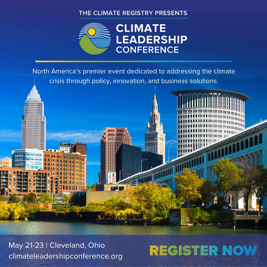Join us and innovative leaders from business, government, academia, and the non-profit community at #TheCLC to build strategic connections, gain key insights, and learn best practices to address the climate crisis. climateleadershipconference.org/register/ @theclimatereg