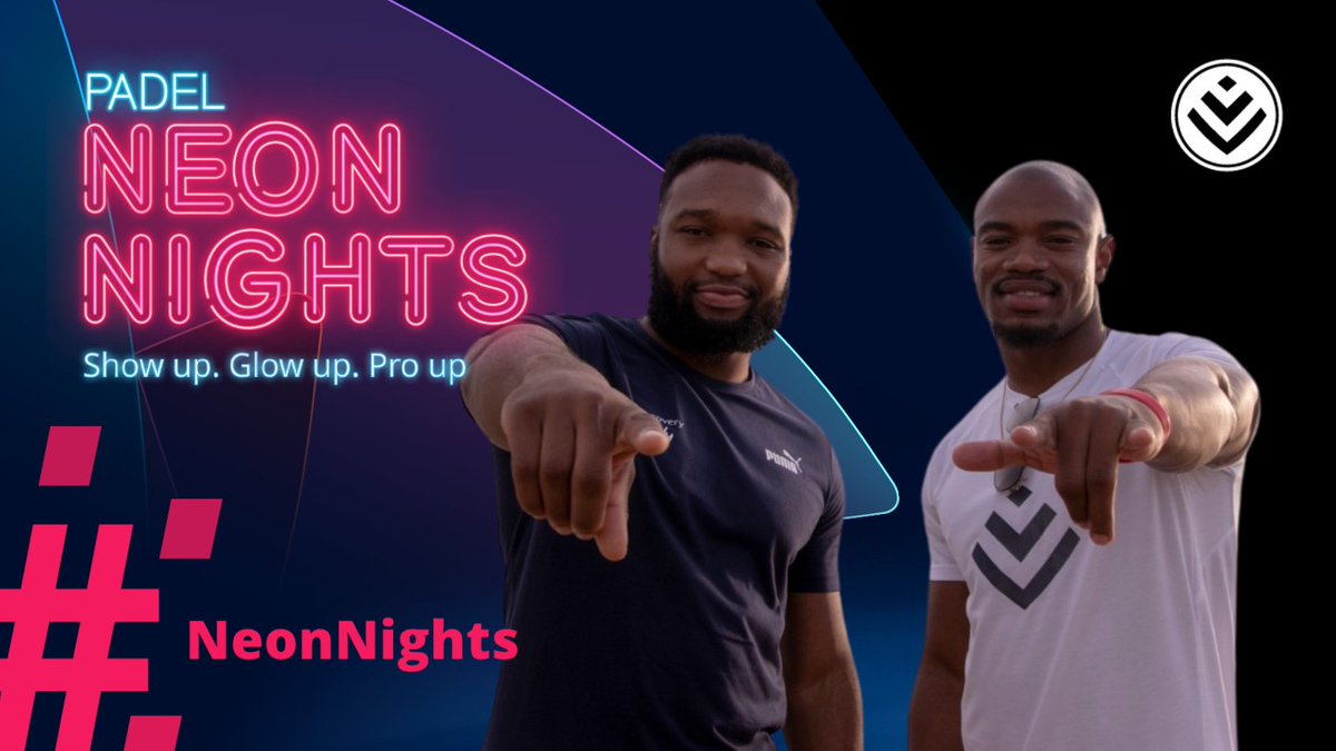 Tomorrow night, @AmLukhanyo and @Makazole16 will switch rugby balls 🏈 for padel racquets 🎾 at our #NeonNights at @AfricaPadel Salt Rock. Plus, we still have spots available at Africa Padel @KloofCC. Book now: discv.co/neon_nights #LivelifewithVitality #GlowUp