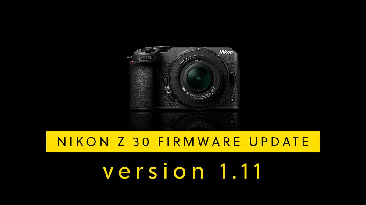 Don’t miss the new features for your Z 30 – firmware v1.11 is here! Download at: downloadcenter.nikonimglib.com/en/products/60…