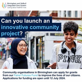 Through our Fairer Futures Fund, we are supporting innovative community projects, and new funding is now available in Birmingham. ➡️ To apply for a grant or to learn more, visit heartofenglandcf.co.uk/ffcw-small-gra… #FFFBSol
