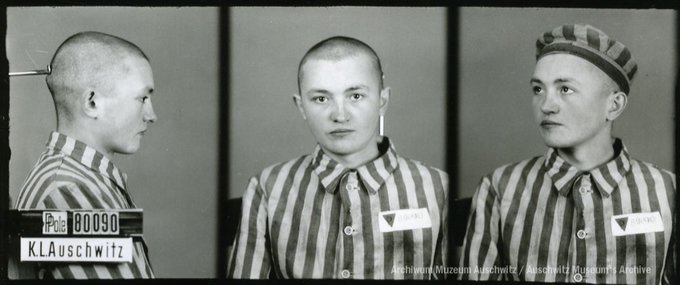 10 April 1924 | A Pole, Feliks Koprianiuk, was born in Rossosz. In #Auschwitz from 12 May 1942. No 80090 In 1944 he was transferred to Bauzug work unit. Fate unknown.