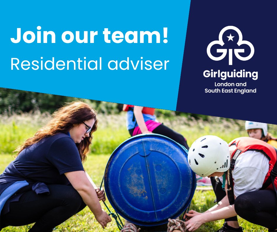 We’re looking for a passionate individual (or individuals) with expertise in advising on residential experiences. This role is well suited to being a role share, which can be shaped based on your interests and skills. Applications close on 4 May: girlguidinglaser.org.uk/volunteer-vaca…