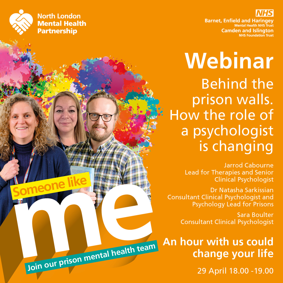 Have you ever considered working in prison mental health? 'Behind the prison walls: How the role of a psychologist is changing'. 29 April ⏰ 6pm – 7pm 🔗Register your place bit.ly/3TNgJYa