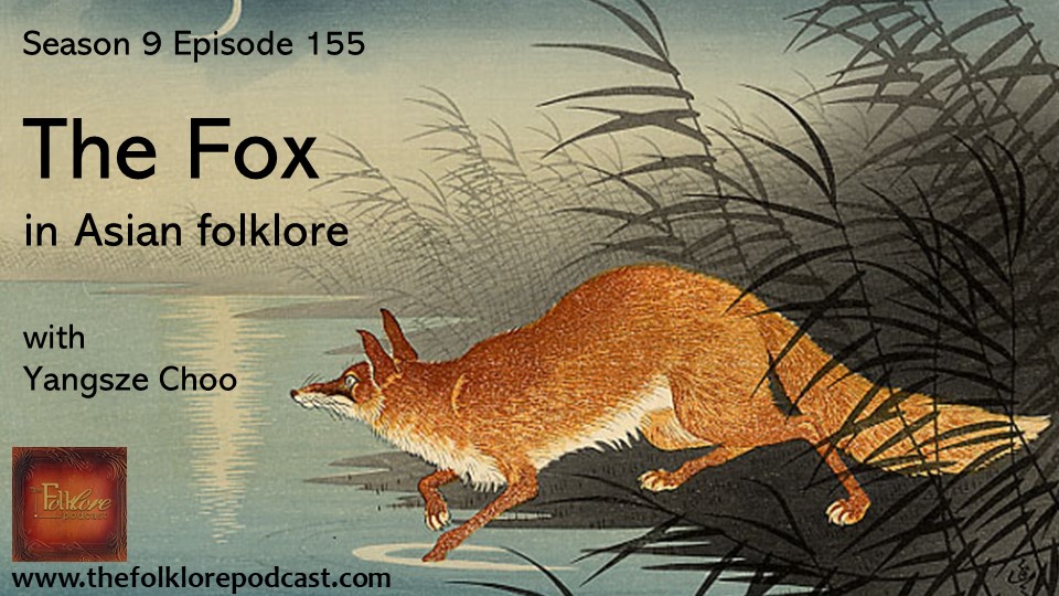 Episode 155: THE FOX IN ASIAN FOLKLORE Listen free at thefolklorepodcast.com/episode-155.ht… or on your podcast app New York Times bestselling author @yangszechoo discusses the unique image of the fox in Asian lore Yangsze's book 'The Fox Wife' is published by @QuercusBooks #folklore #fox