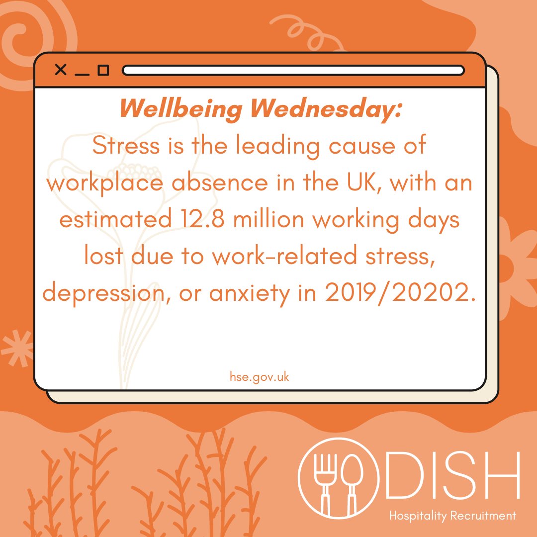 It's Wellbeing Wednesday! 🧘

Find more wellbeing tips at the blog on our website 👉 dishhospitality.co.uk/taking-care-of…

#wellbeingwednesday #healthandwellbeing #mentalwellbeing #chefjobs #hospitalityjobs #recruitingnow