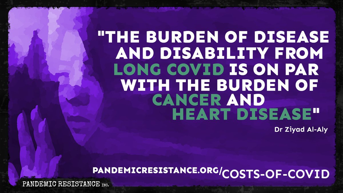 We are in the final week of our #LongCovidAwareness campaign. After looking at what Long Covid is, how you can prevent it, and the risks to everyone, this week we consider the personal, social, community & economic costs of failing to take action to reduce COVID transmission.