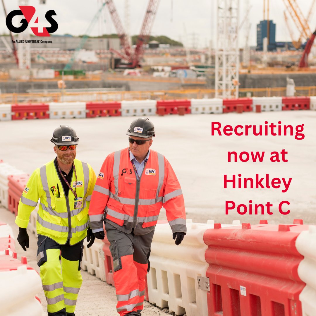 We have an exciting opportunity for an Air Conditioning Engineer to join our friendly team based at Hinkley Point C. This is a full time role. To apply and for more information, please click on the link below; careers.g4s.com/en/jobs/air-co… #G4S #FM #FMjobs #Somerset #Bridgwater
