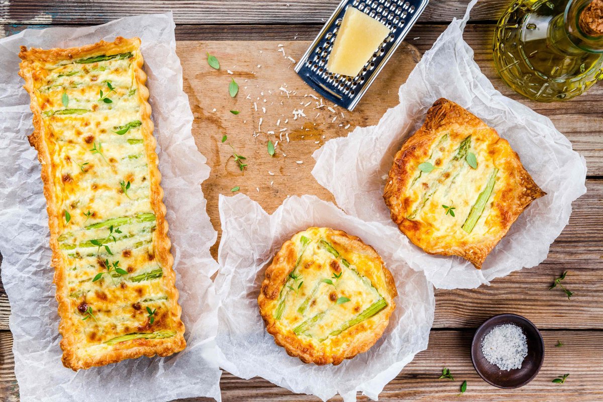 With asparagus season coming up don't miss out on trying one of John's old time favourite recipes! His Asparagus and Pesto Tartlets are a seasonal delight in every bite! #wykefarms #cheese #cheeselovers #seasonalrecipes #delicious #homemade