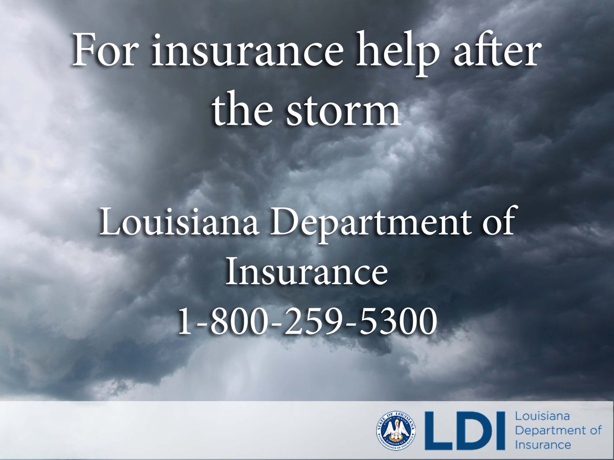 If you experience damage as a result of today’s severe weather, the LDI offers tips on filing a claim after the storm. ow.ly/Aoep50RbXma