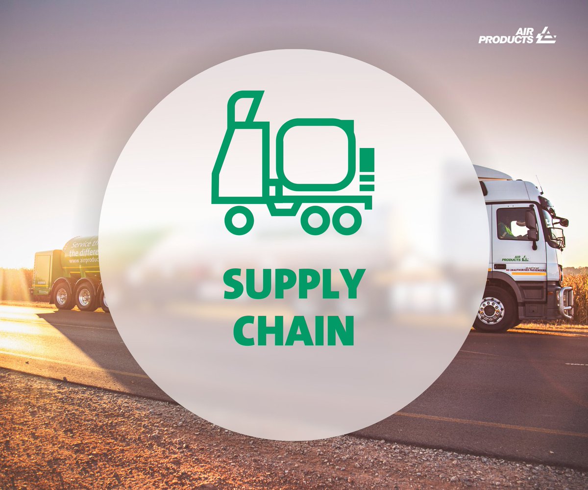 #SupplyOptions

SUPPLY CHAIN

Air Products has, through skilled resources and global technological capabilities, been able to provide high quality service, matched with an excellent diverse product portfolio.

Read more airproducts.co.za/supply-options…