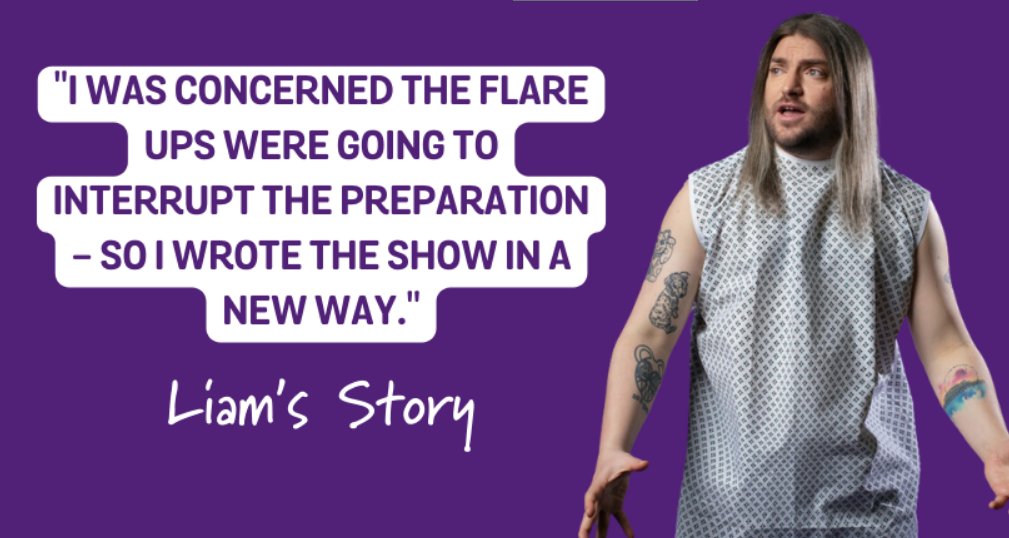 Raising awareness through laughter - @liamwithnail told @CrohnsColitisUK a little about turning his experiences into a smash hit stand-up show (at @sohotheatre then @perthTCH @APAWhatsOn @KomediaBrighton @CambJunction & more) crohnsandcolitis.org.uk/news-stories/b… (@pbjmanagement @BerksNest)