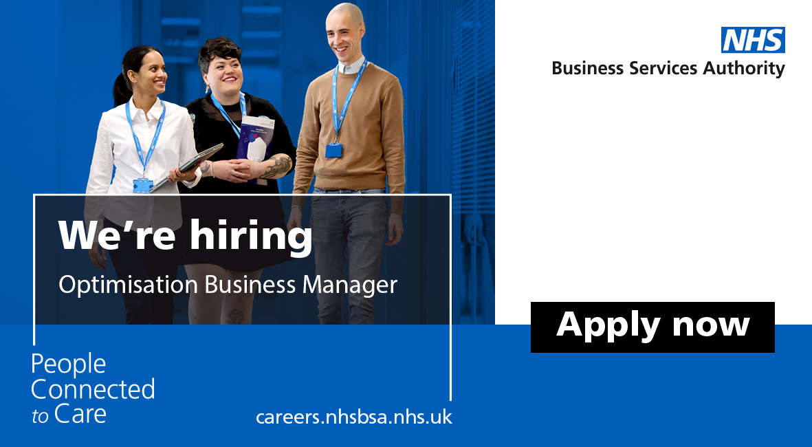We’re hiring ➡ Optimisation Business Manager We’re looking for a dynamic person to develop and implement business strategies. You’ll have excellent analytical and problem solving skills and a passion for driving success. Make a meaningful connection: jobs.nhs.uk/candidate/joba…