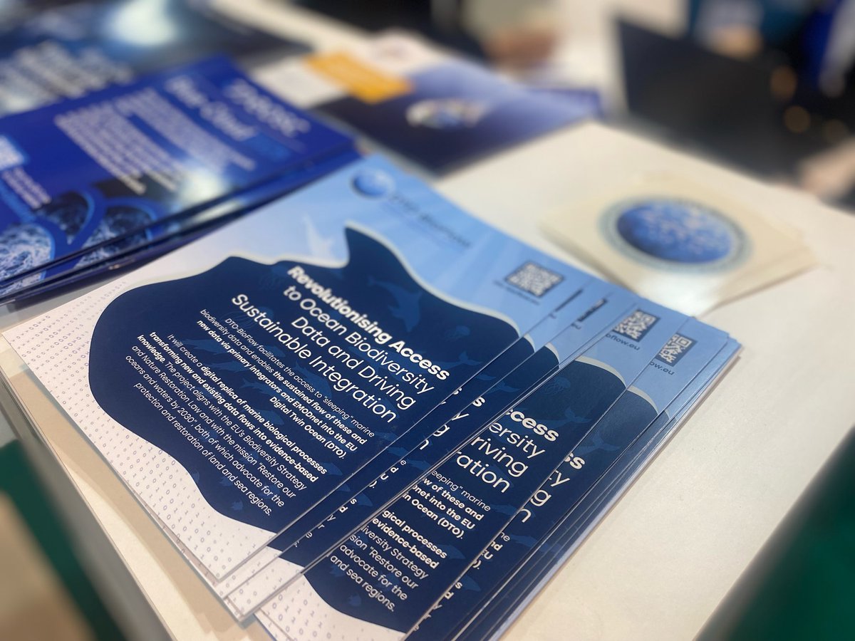 🌊The #OceanDecade24 Conference in Barcelona has begun, and the #DTOBioFlow project is in the spotlight!

💡For those curious about our work and eager for details, come visit us at the @BlueCloudEU booth #28!
🙌Let's explore the ocean's mysteries together! 🌊