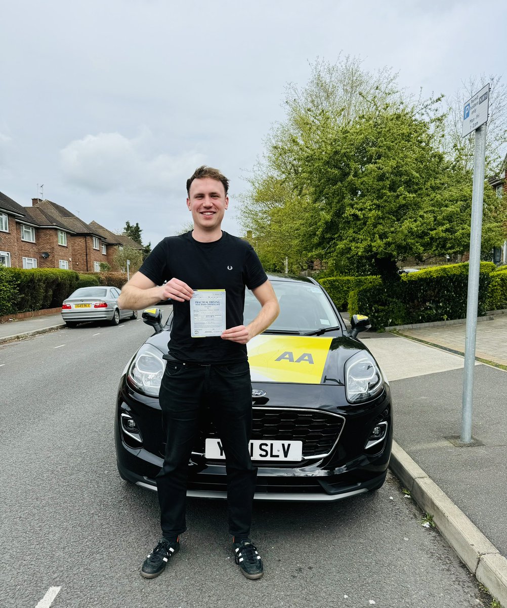 The Man, The Myth, The Legend, you did it Matthew, 1st time pass with just 1 driver fault. Now you can work on your golf handicap.🚘🔑🏆⛳️🏌️‍♂️ #pinner #ealing #hanwell #northolt #ruislip #drivingtestpassed #drivingtest #drivingtestsuccess #drivingtestpass #drivinglessons