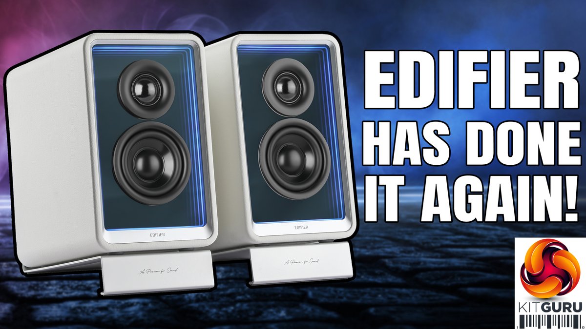 Today we review the @Edifier_Global QR65, a pair of active desktop speakers that feature RGB lighting, built in 65W GaN charging, 70W RMS total output power and multiple connectivity options. Should these be on your upgrade list? Our review: kitguru.net/peripherals/ma…