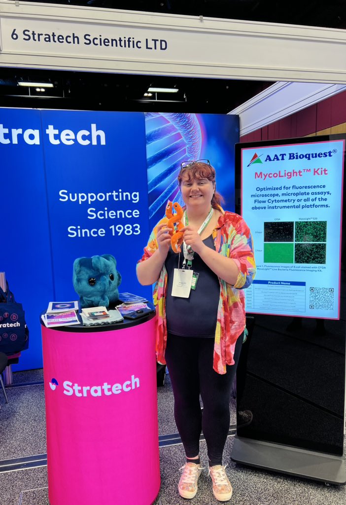 Congratulations to @Becky__Thomas for being one of our winners for the guess the ball competition! @Stratech_UK @MicrobioSoc #Microbio24 #guesstheball #research