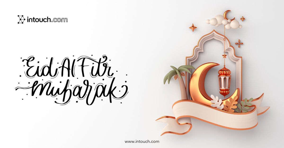 Eid Mubarak to you and your loved ones 🌙

May this Eid bring joy, happiness, and peace to all!

#eidfitr #eidmubarak #celebrations #blessings #intouch #retailMedia #retail #stores