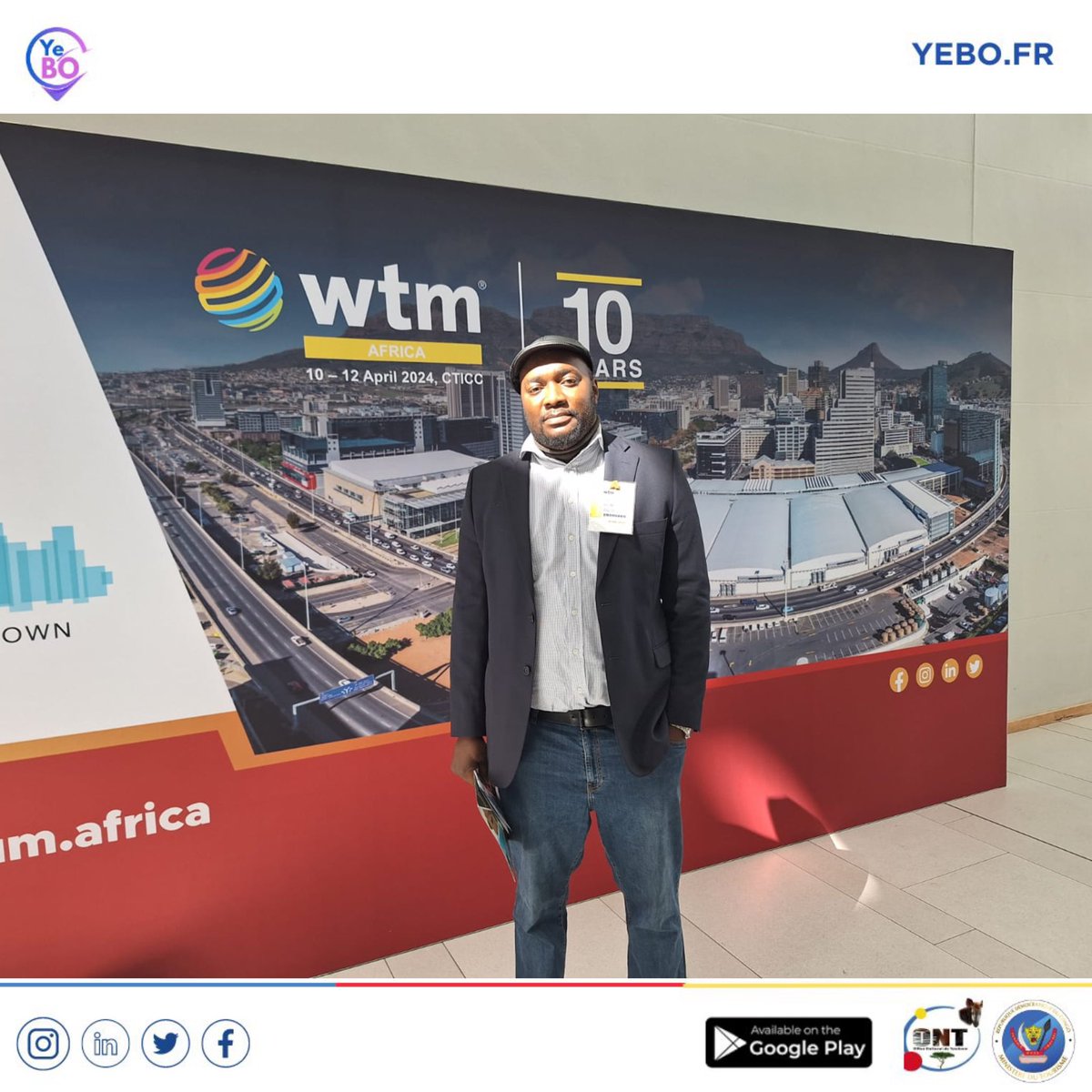 #Happening #Now | We started at @WTM_Africa today in Cape Town 🇿🇦with our Business representative @chrispercer who meet some key partners of tourism industry during @tifa_forum for driving attractions for 🇨🇩 tourism opportunities and destination’s offers as travel tech platform.