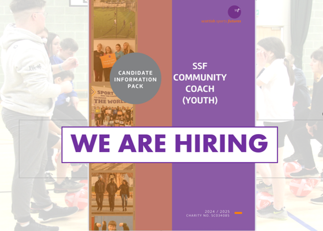 🚨| @SSF_Futures are recruiting in Glasgow & Stirling! 💻| Applications now open for Community Coaches 👉🏻 | Are you passionate about using sport, physical activity & youth work to help make a positive change in the lives of you people? ℹ️ | ow.ly/klfy50Rc5lr