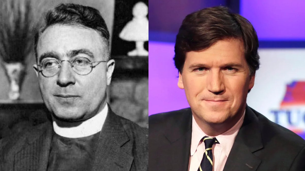 Anyone else think <a href="/TuckerCarlson/">Tucker Carlson</a> may be the modern version of Charles Coughlin?