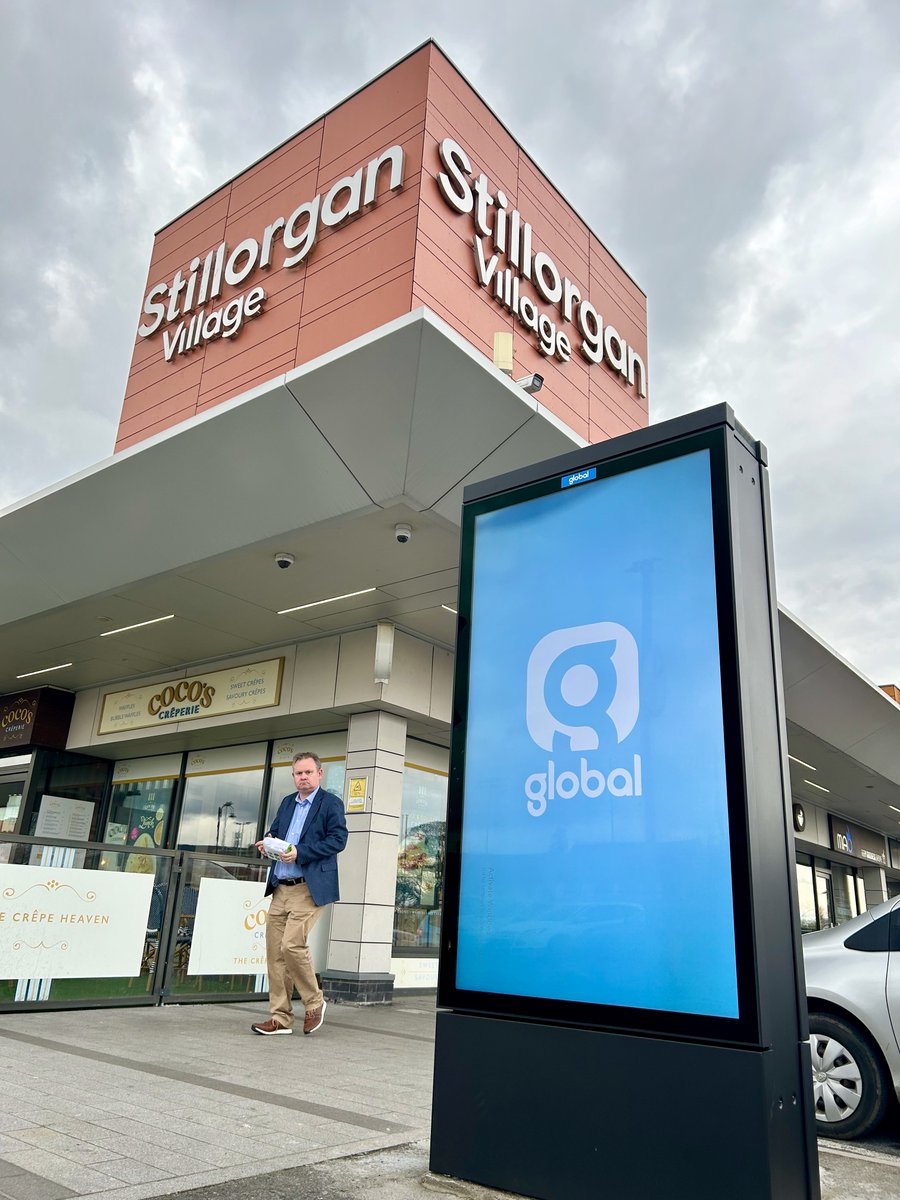 Ireland's first ever shopping centre is now digital 😎 Reach shoppers on the move on retail dPods across multiple touch-points @Stillorganvill 🤩 💙