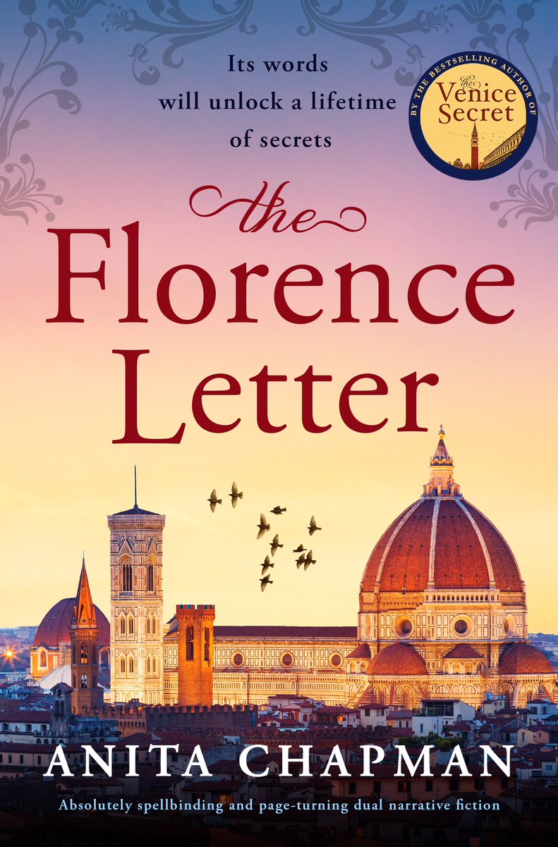 After a few days off for a wonderful trip to Florence with my daughter and a night at theatre to see Plaza Suite, final files for ✨The Florence Letter will arrive today for me to check and that will be my last deadline for this book! Going on NetGalley next week. All v exciting