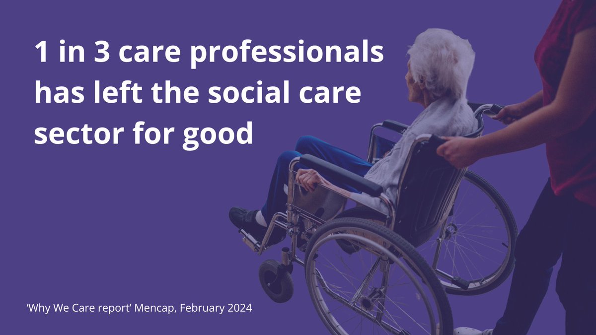 Care is a vital resource to millions of people across England. The future Government must act urgently to prevent skilled and experienced professionals leaving the sector.