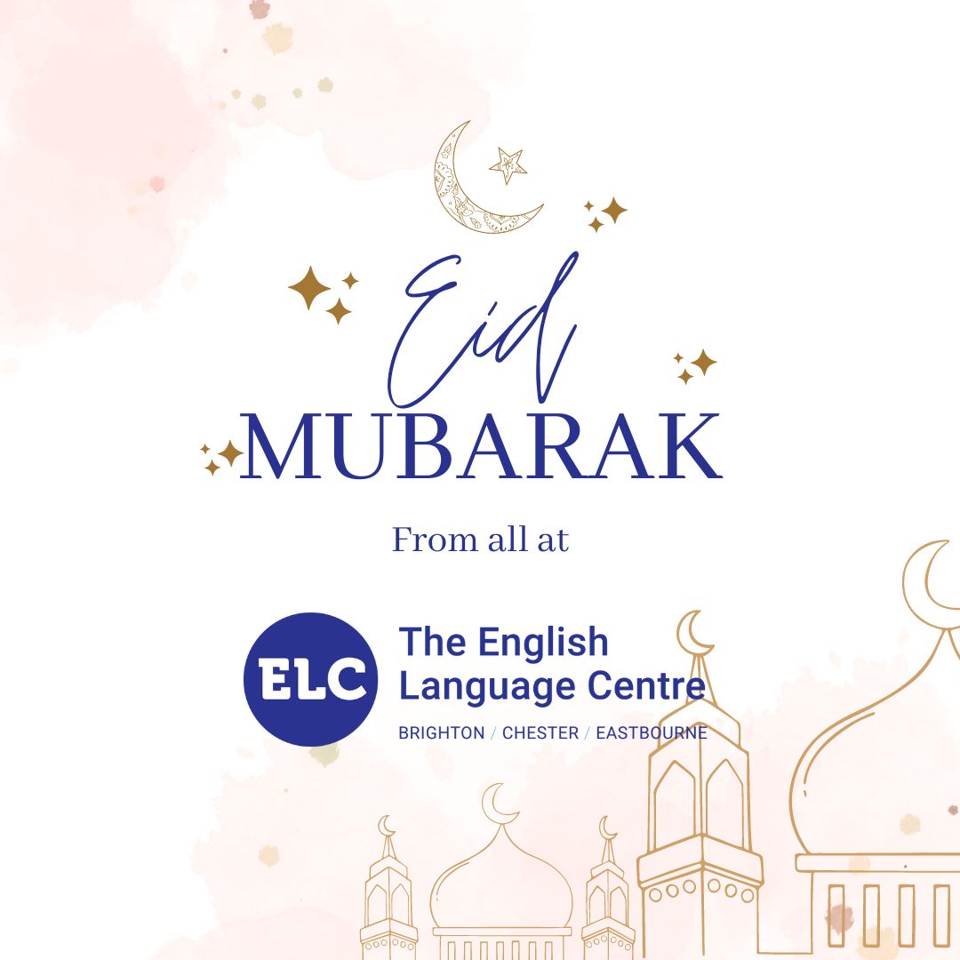 Eid Mubarak from the ELC family 🌙✨ #elcschools #studyabroad #brightonandhove #eidalfitr