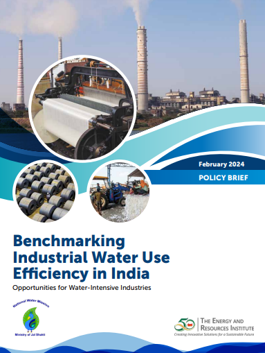 This policy brief aims to review the current #WaterUse practices in water intensive industries and to facilitate setting up of the potential benchmarks for water use in water intensive industries in India. 📃Read👉bit.ly/3Uauwtn #WaterEfficiency #ConserveWater