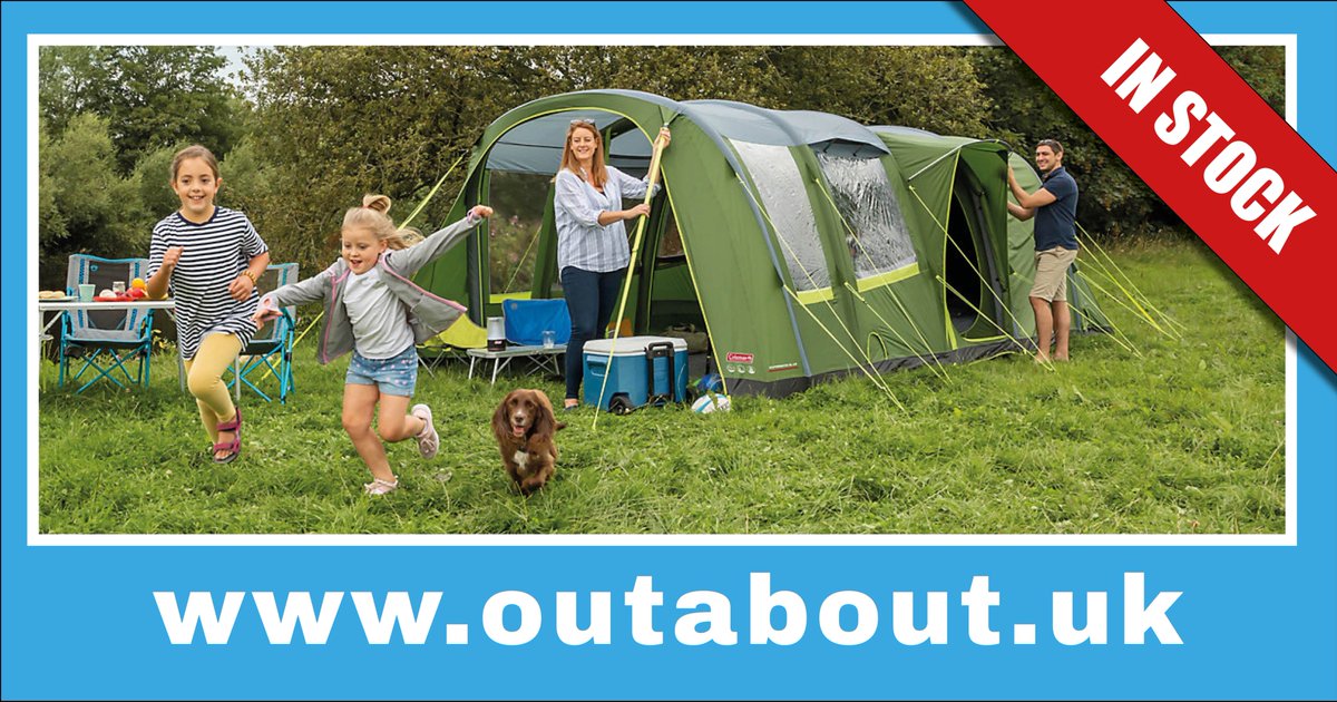 𝐍𝐄𝐖 𝐒𝐓𝐎𝐂𝐊 𝐉𝐔𝐒𝐓 𝐀𝐑𝐑𝐈𝐕𝐄𝐃 – 𝐆𝐑𝐄𝐀𝐓 𝐏𝐑𝐈𝐂𝐄𝐒! Take a look at the Coleman range of tents, including the Weathermaster tents, here: outabout.uk/product-catego… #coleman #colemantent #familytents #familycamping #familyholidays #camping #ukholidays