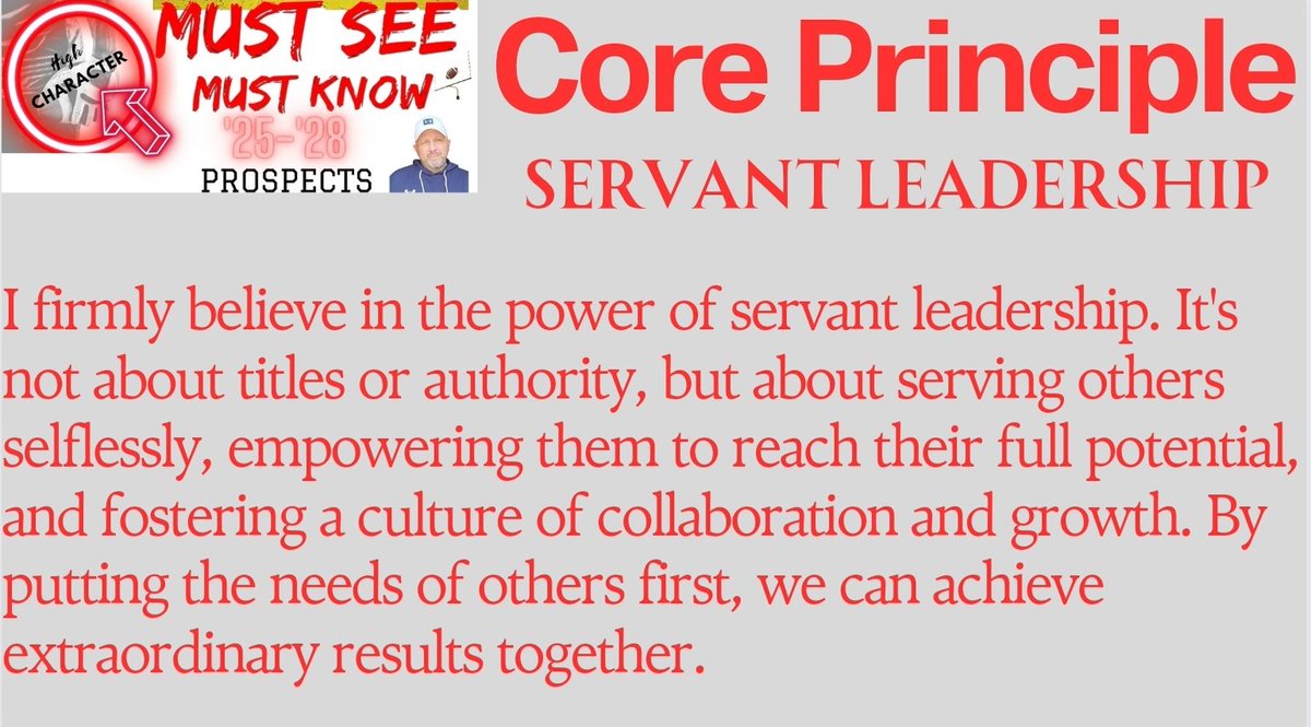 toby_lux's tweet image. We (Student Athletes, Parents, Coaches) spoke about this during our calls on Mon/Tues.  

🗣 When I talk about a Must See Must Know Prospect, I'm not solely talking about them on the field.