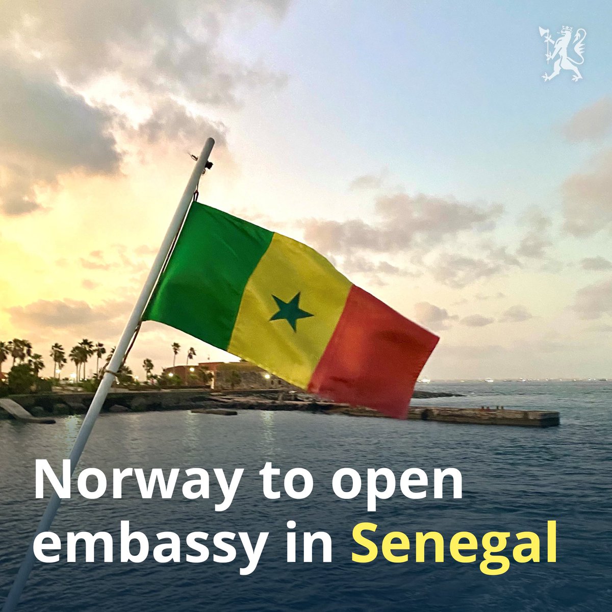 Norway will open an embassy in Dakar in the autumn of 2024. The mission will also be responsible for several other countries in West Africa🇸🇳🇳🇴 Read more here: regjeringen.no/en/aktuelt/nor… Credit: @NorwayMFA