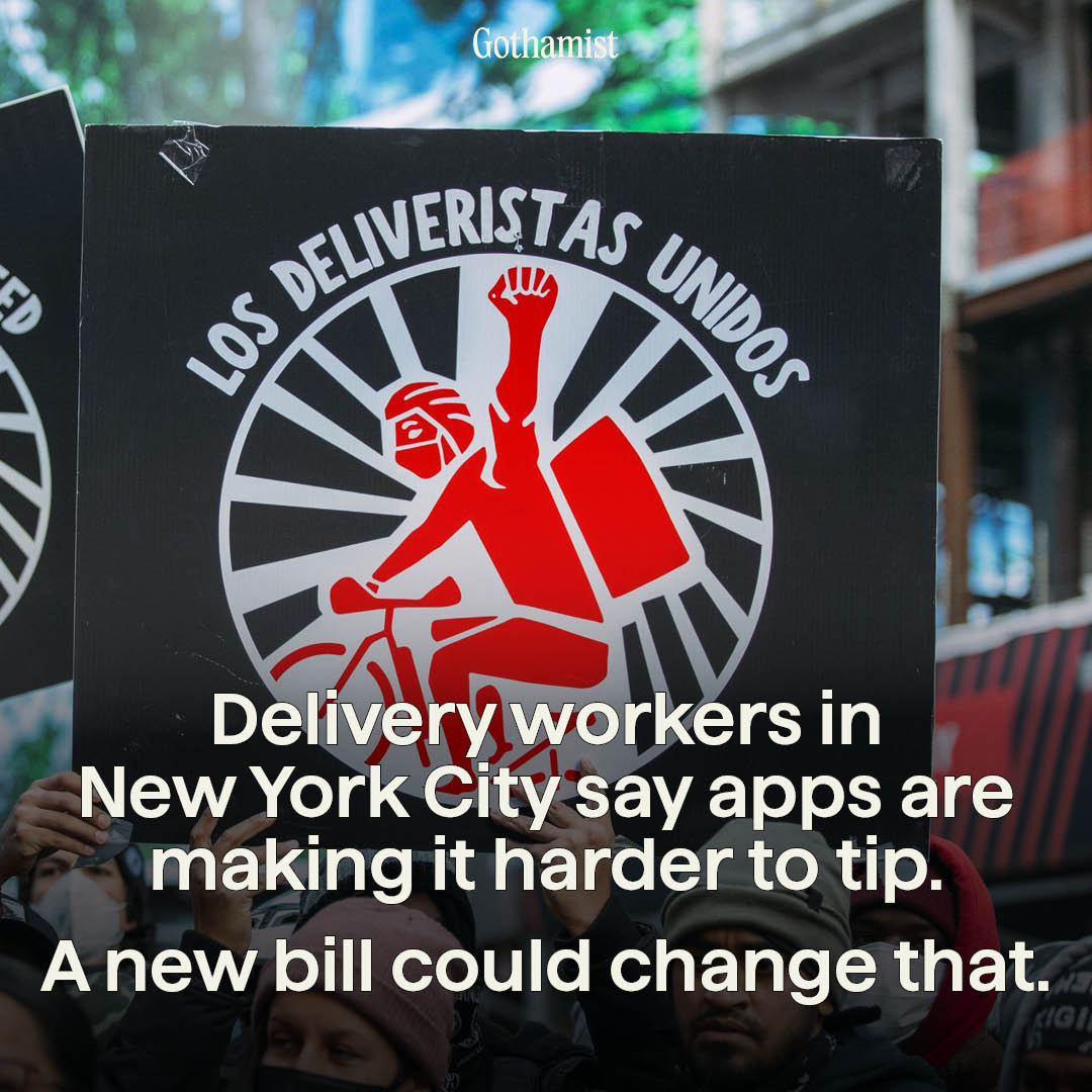 The new legislation would require food delivery apps to allow customers to tip when they're ordering instead of after they get their food. Read more: bit.ly/3VT99OG