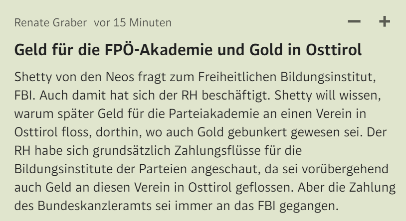 @yannickshetty fragt heute im U-Ausschuss zum FBI St. Jakob in Osttirol - dort, wo sonst Goldbarren gebunkert werden und HC Strache sich auf Tag X vorbereitet hat, wurden während der FPÖ-Regierungsbeteiligung fast 8 Millionen Euro an Förderungen ausbezahlt.