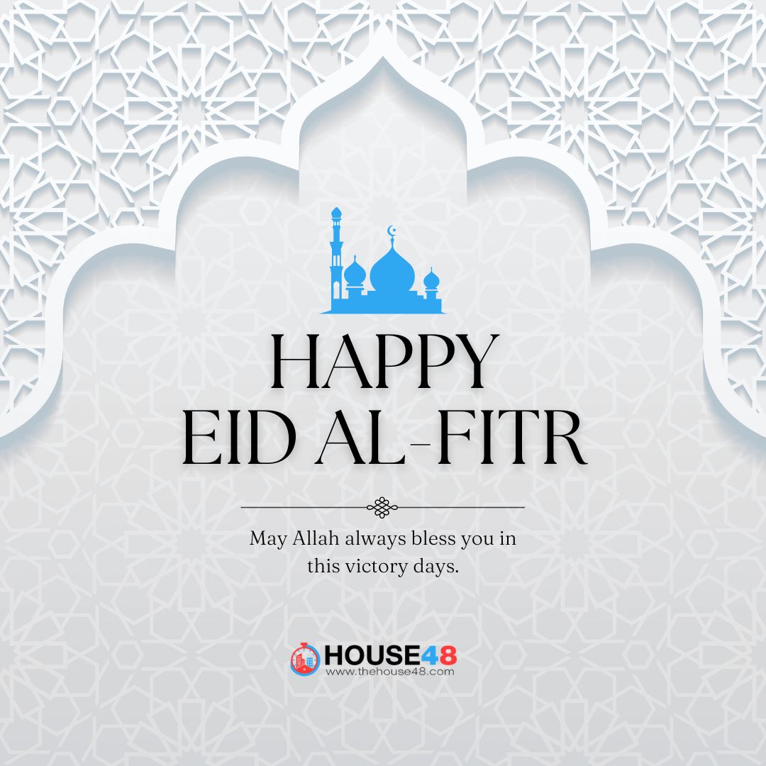 May the divine blessings of Allah bring you and your family hope, faith and happiness this special day and always 🤍 Eid Mubarak! #eid #eidmubarak #celebration #blessings #thehouse48inc #dreamaccount