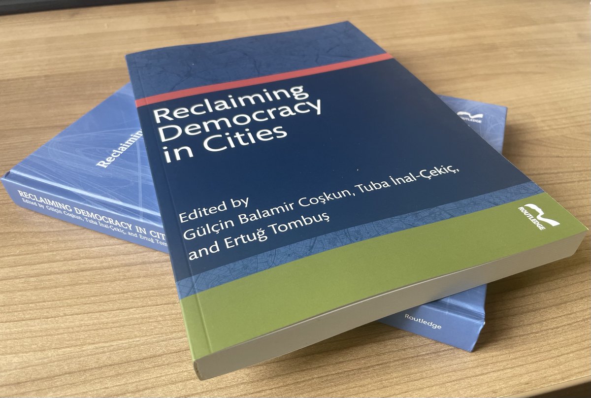 It is finally here! Our new book, co-edited by @GulcinBC @sctic and me, has arrived today. @routledgebooks @HumboldtUni