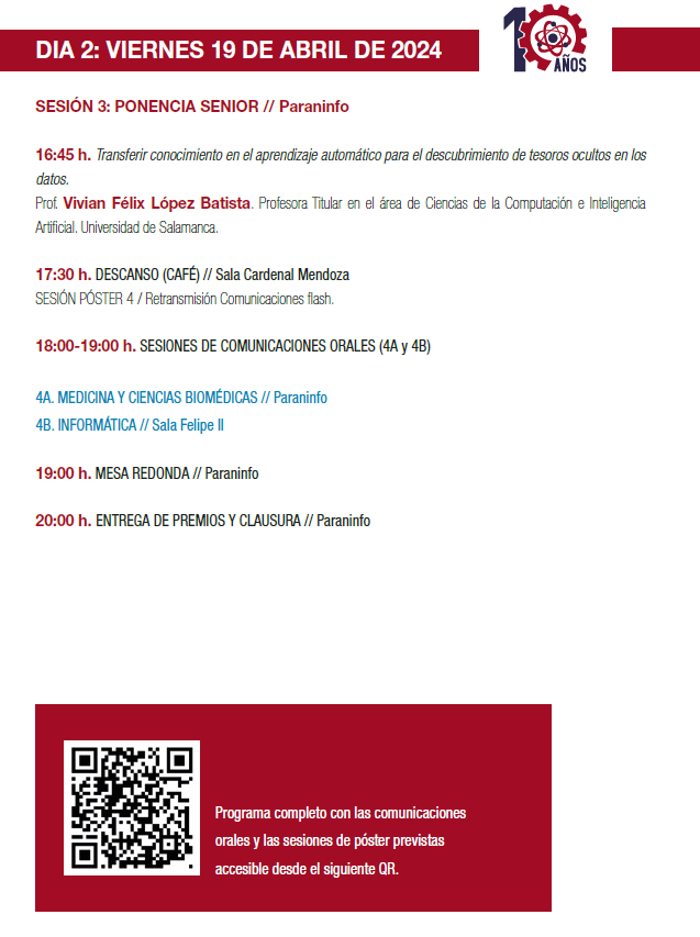 Cientificas_CyL's tweet photo. Y el viernes 19: https://t.co/wq50M10hOs