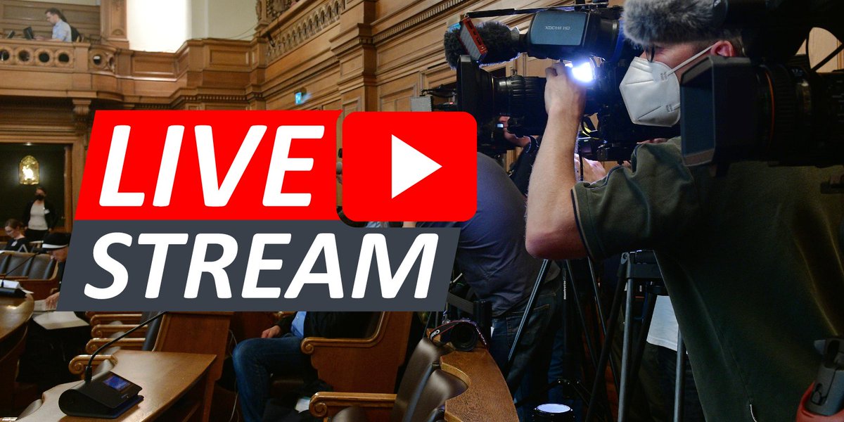 🎥 Ab 13:30 live: Die Sitzung der Hamburgischen Bürgerschaft. Auf der Tagesordnung stehen Verkehrspolitik und Armutsrisiko, ein Übersetzerpreis für Platt, digitale Infrastruktur , eine Fußverkehrsstrategie und weitere Themen. hamburgische-buergerschaft.de/buergerschaft-…