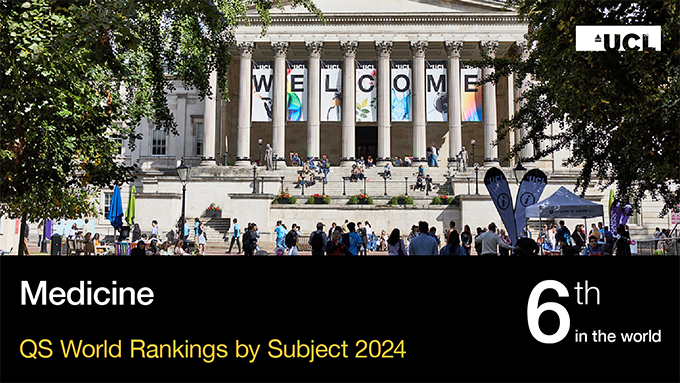 Excited to share we are ranked 6th in the world for Medicine for the second year running & remain number one in London in the 2024 QS World University Rankings by Subject! 🎉 #QSWUR @UCL @worlduniranking @TopUnis @DoM_UCL bit.ly/3vPNL23