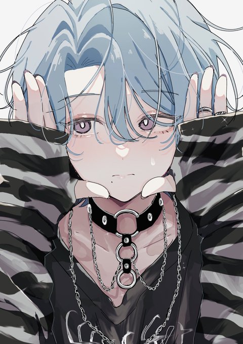 「chain necklace」 illustration images(Latest｜RT&Fav:50)