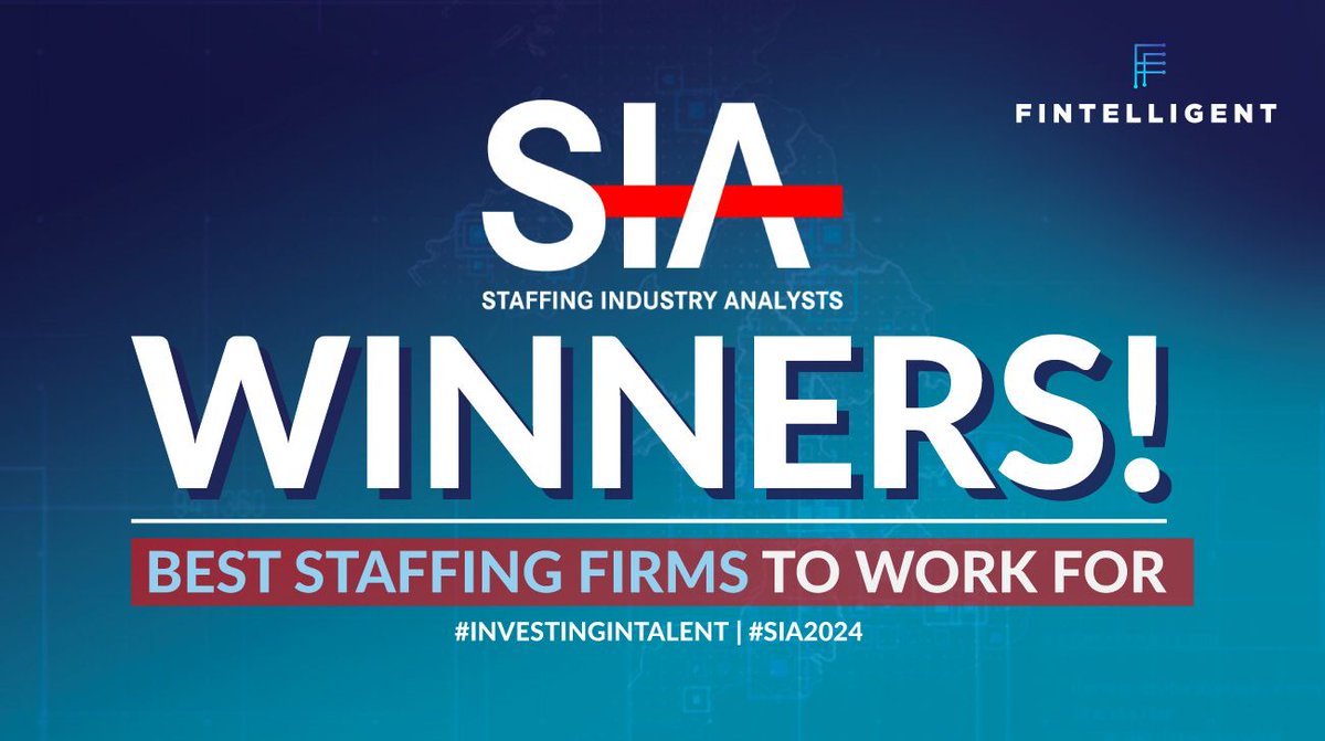 We are thrilled to announce that we have WON the SIA 'Best Staffing Firms to Work For in the UK' award for the second year running! 🏆 If you want to excel in your career and join an award-winning team, reach out to us, today! 👋 bit.ly/3ZardmZ #SIA2024 #AwardWins